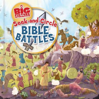 Board book Seek-And-Circle Bible Battles Book