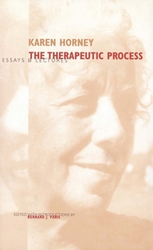 Hardcover Therapeutic Process: Essays and Lectures Book