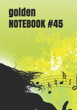 Paperback golden NOTEBOOK #45 Book