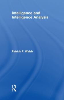 Hardcover Intelligence and Intelligence Analysis Book