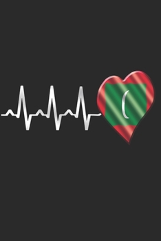 Maldives Notebook: Maldives Notebook college book diary journal booklet memo composition book 120 sheets - Dot Grid paper 6x9 inch