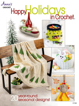Paperback Happy Holidays in Crochet Book