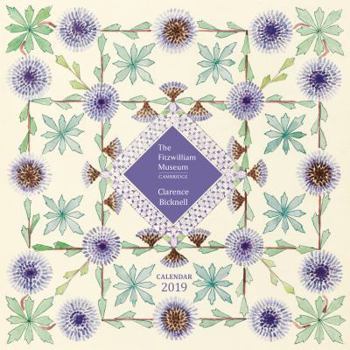Calendar Fitzwilliam Museum - Clarence Bicknell Wall Calendar 2019 (Art Calendar) Book