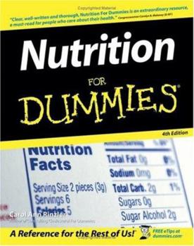 Paperback Nutrition for Dummies Book
