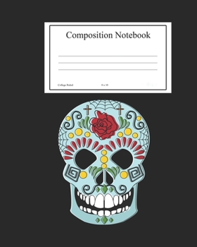 Paperback Composition Book: Notebook Journal College Ruled 8x10 - 100 pages Book