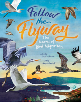 Hardcover Follow the Flyway: The Marvel of Bird Migration Book