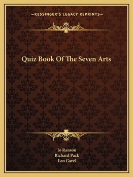Paperback Quiz Book Of The Seven Arts Book