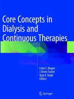 Paperback Core Concepts in Dialysis and Continuous Therapies Book