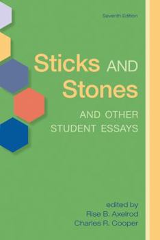 Paperback Sticks and Stones and Other Student Essays Book