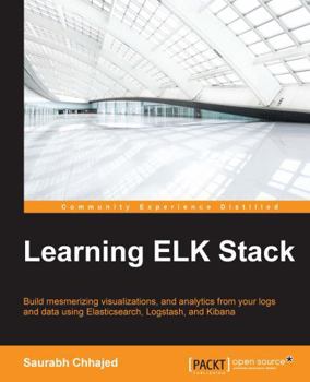 Paperback Learning ELK Stack Book