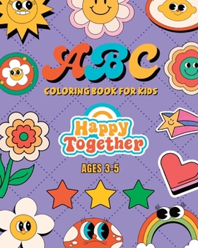 Paperback ABC Coloring Book for Kids Ages 3-5: Easy and Simple Illustrations for Children to Learn Letters and Fruits Name Book