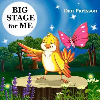Paperback Big Stage for Me: Book about self-confidence and friendship. Great for learning to believe in yourself, and show empathy and support. Pi Book