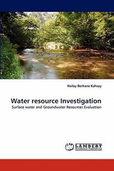 Paperback Water resource Investigation Book