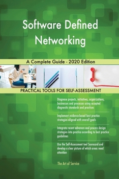 Paperback Software Defined Networking A Complete Guide - 2020 Edition Book