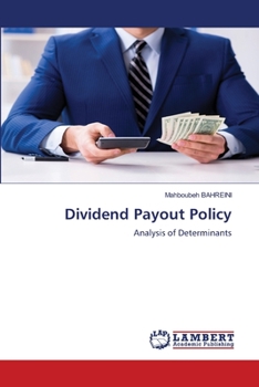 Paperback Dividend Payout Policy Book