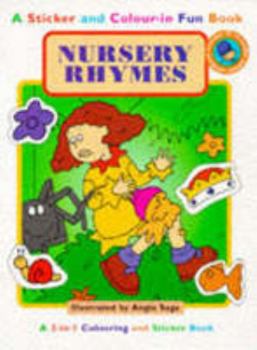 Paperback Nursery Rhymes (Sticker & Colour Fun Books) Book