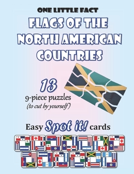 Paperback One Little Fact: Flags of the North American Countries Book