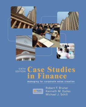 Hardcover Case Studies in Finance Book