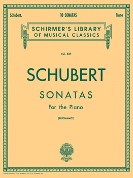 Paperback 10 Sonatas: Schirmer Library of Classics Volume 837 Piano Solo Book