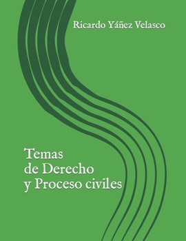 Paperback Temas de Derecho y Proceso civiles [Spanish] Book