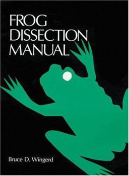 Spiral-bound Frog Dissection Manual Book