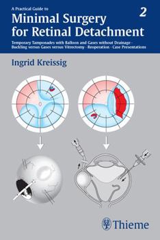Paperback Vol. II: Minimal Surgery for Retinal Detachment: Temporary Tamponades with Balloon and Gases Without Drainage Buckling Versus Ga Book