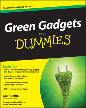 Paperback Green Gadgets for Dummies Book