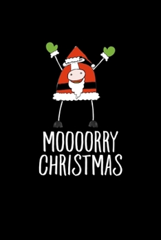 Moooorry Christmas: Christmas Notebook | Funny Xmas Pun Sayings Santa Claus Winter Deals Holiday Season Mini Notepad Funny Xmas Humor Gift College Ruled (6"X9")
