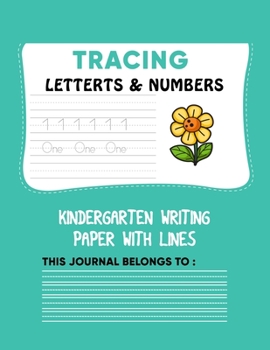 Paperback Tracing Letterts and Numbers Workbook Book