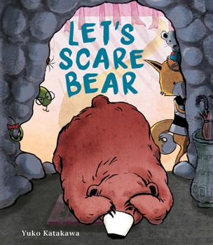 Hardcover Let's Scare Bear Book
