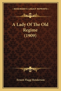 A Lady of the Old R�gime