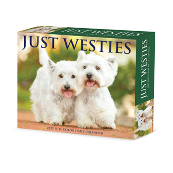 Calendar Westies 2025 6.2 X 5.4 Box Calendar Book