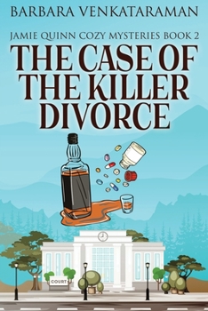 Paperback The Case Of The Killer Divorce [Large Print] Book