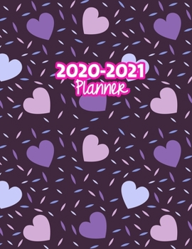 2020-2021 Planner: Two Year Calendar Organizer and Goal Journal | January 2020 - December 2021 Daily, Weekly and Monthly Planner Book with Back Sticker Expression Wall for 2 Years | Design Code 729914