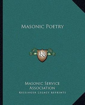 Paperback Masonic Poetry Book