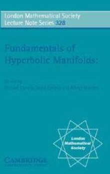 Electronics Fundamentals of Hyperbolic Manifolds: Selected Expositions Book