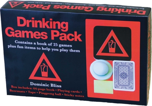 Hardcover Drinking Games Pack Book