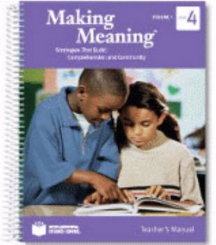 Spiral-bound Making Meaning: Strategies that Build Comprehensio Book
