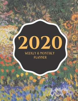 2020 Weekly & Monthly Planner: Planner And Journal Organizer 2020 | Planner Calendar 2020