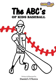 Paperback The ABC's of Kids Baseball [Large Print] Book