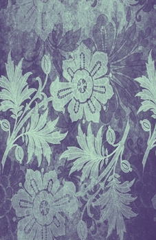 Paperback Dot Grid Journal Notebook: Indigo Blue Sage Green - Bullet Planner Book - Dotted Grid - 5.5 X 8.5" 120 Pg - DIY Weekly Spread - Organizer - Habit Book