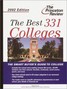Paperback The Best 331 Colleges, 2002 Edition Book