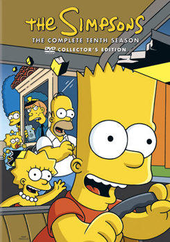 DVD The Simpsons: The Complete Tenth Season Book
