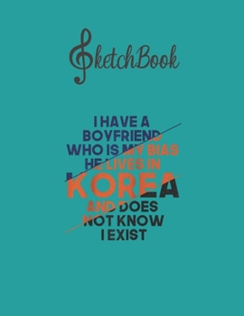 SketchBook: Kpop Gift   Korean Boyfriend Bias Kpop Raglan Baseball Blank Kpop Sketchbook for Girls Teens Kids Journal College Marble Size UnLined ... Little Kpop Fans Secret Diary and Journals