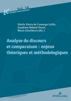 Paperback Analyse du discours et comparaison: enjeux théoriques et méthodologiques [French] Book