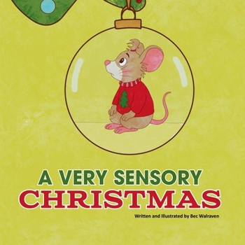 Paperback A Very Sensory Christmas [Large Print] Book