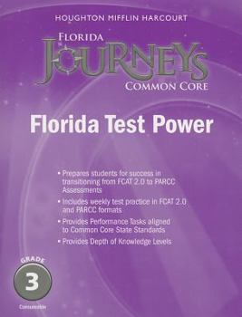 Paperback Florida Test Power Student Edition Grade 3 Book