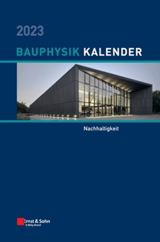 Hardcover Bauphysik-Kalender 2023 [German] Book
