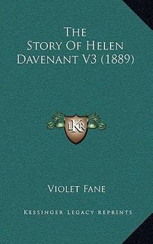 Paperback The Story Of Helen Davenant V3 (1889) Book