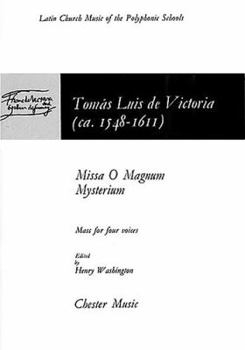 Paperback Missa O Magnum Mysterium: (mass for 4 Voices) Book